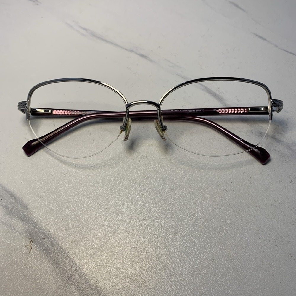 Vera Bradley Hollyhock Paisley 53-16-135 eyeglasses frames/Vineyard Floral case